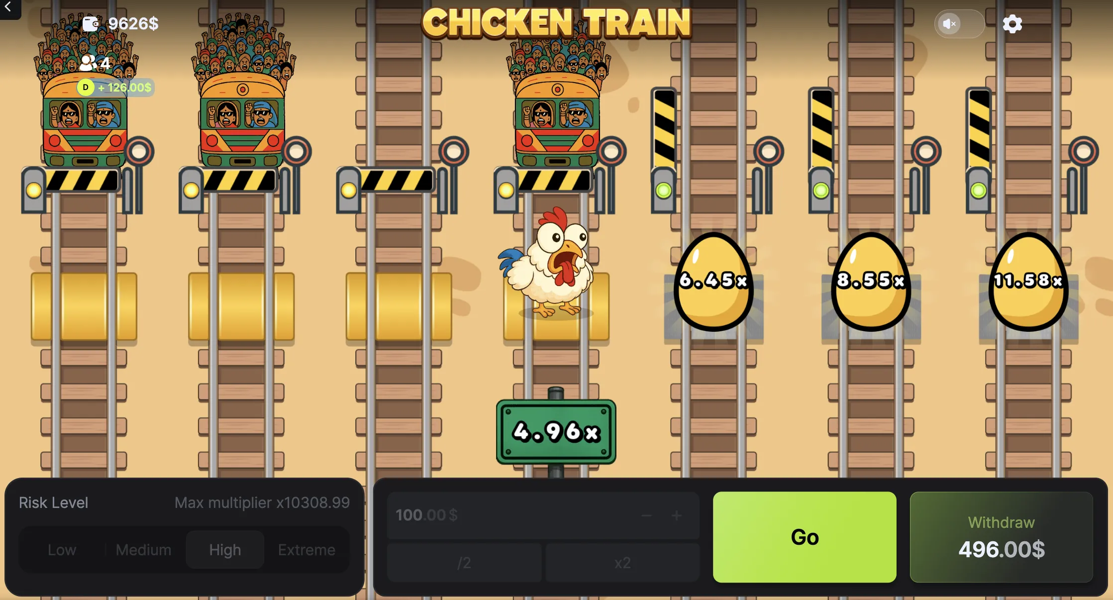 How to Play Chicken Train